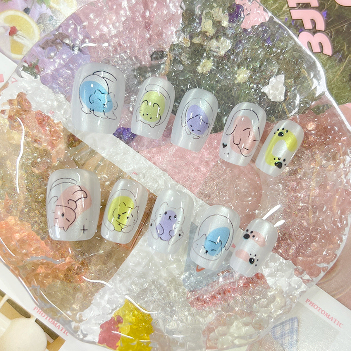 Kreative Nagelkunst mit Tiermotiven Brehn