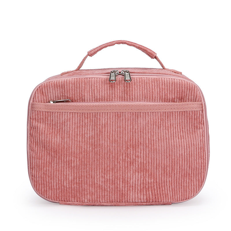 Erdbeerdruck isolierte Lunch-Tasche