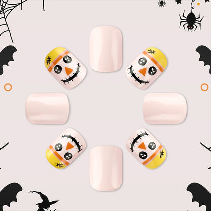 Spaß Halloween-Themen Nagelkunst Set Brehn