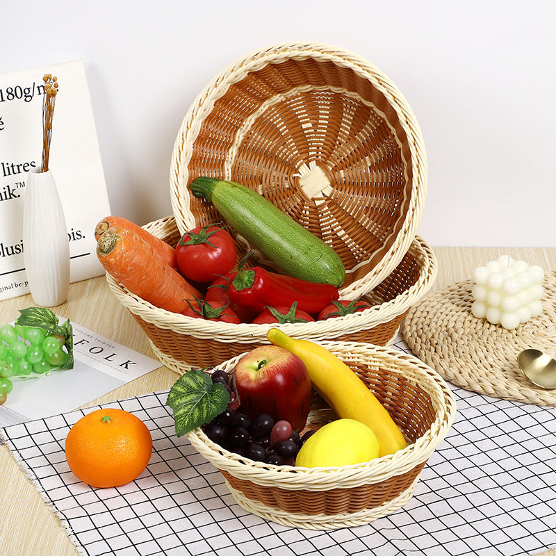 Artisan Woven Serving Bowl Brehn