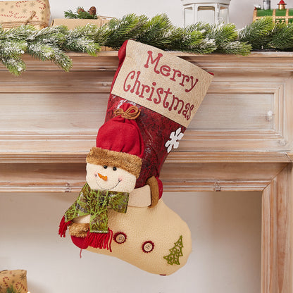 Festlicher Weihnachtsstrumpf Brehn