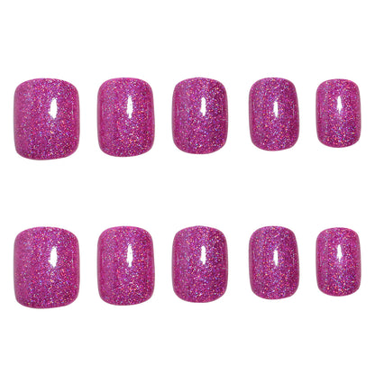Glitzernde Press-On-Nagelspitzen Brehn
