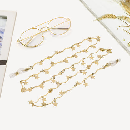 Elegante Goldene Sternenkette Brehn