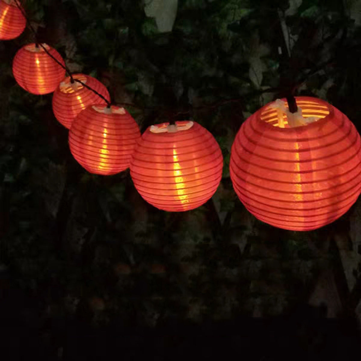 Dekorative LED Laternen Lichterkette Brehn