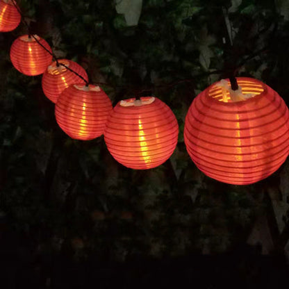 Dekorative LED Laternen Lichterkette Brehn