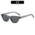 Zeitgenössische stilvolle rechteckige Sonnenbrille