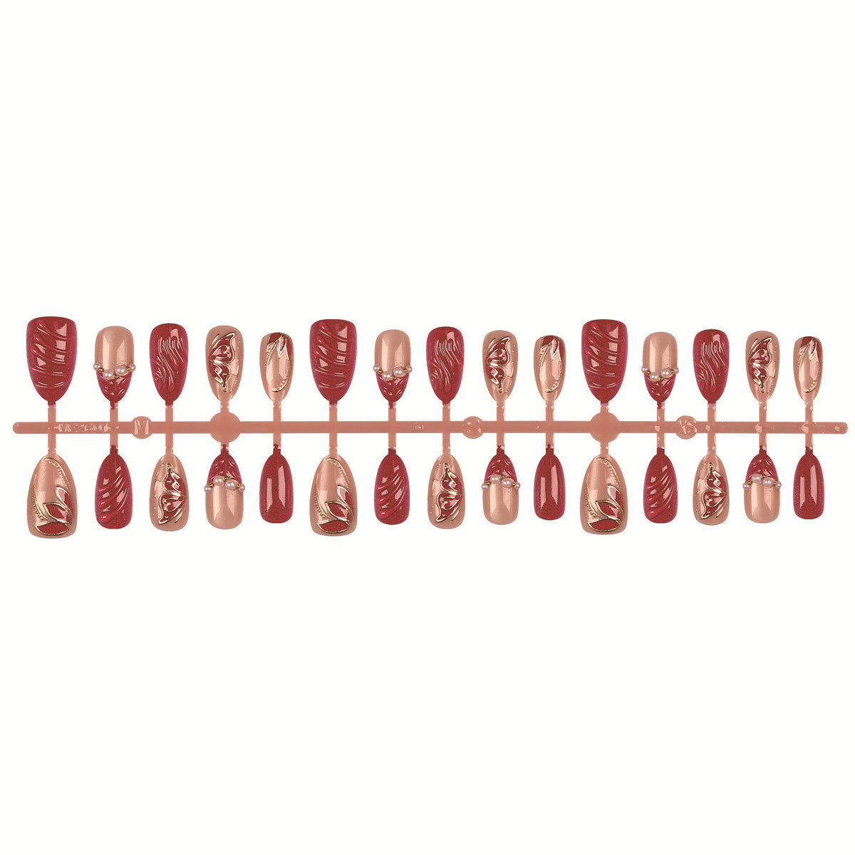 Elegantes Press-On Nail Art Set  1790956123