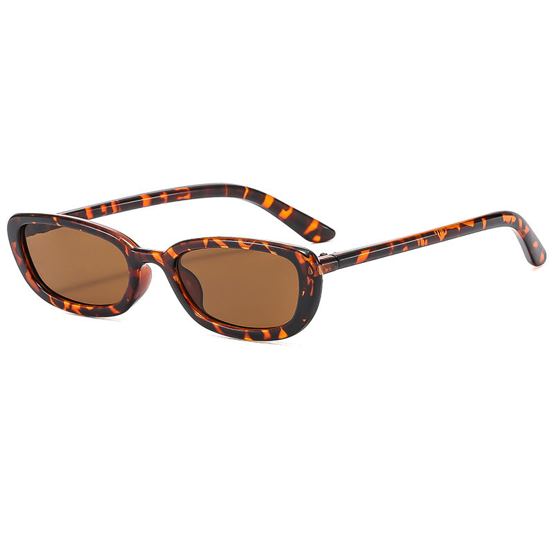 Damen stylische Oval-Sonnenbrille Brehn