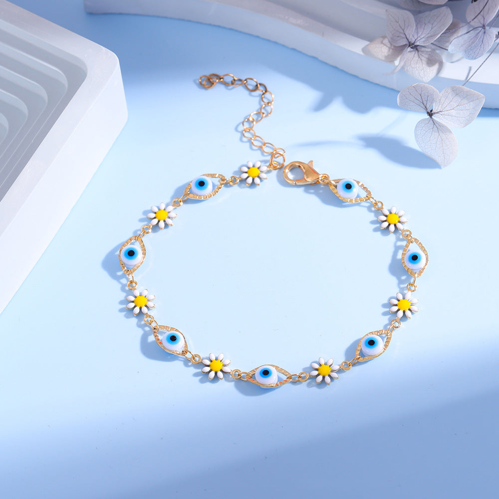 Eye Charm und Daisy Armband Brehn
