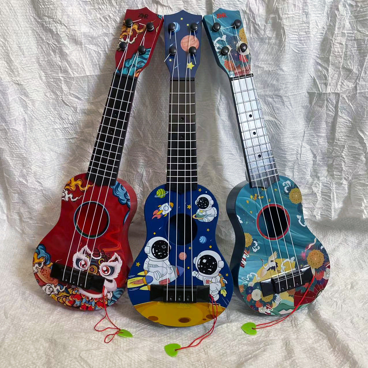 Dekorative Weltraum-Themen Ukulele Brehn