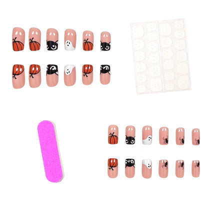 Kreative Halloween-Themen Nagelkunst-Verzierungen Brehn