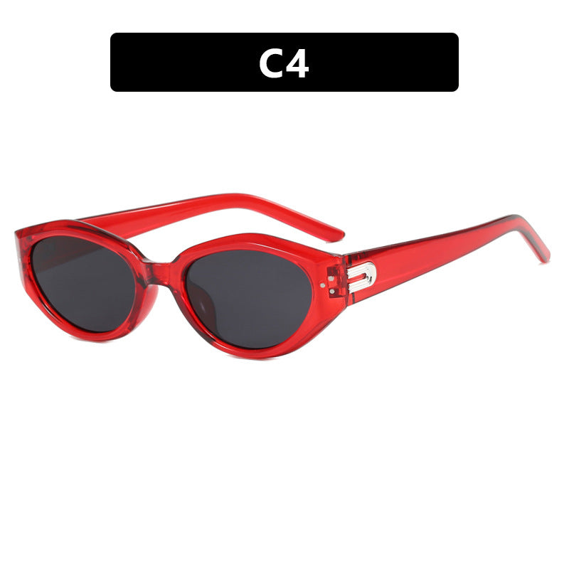 Damen Cat-Eye Sonnenbrille mit elegantem Kunststoffrahmen Brehn