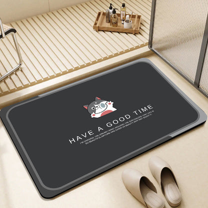 Süßer Kaninchen-Themen Badezimmermatte Brehn