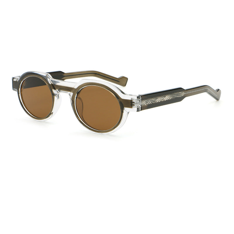 Damen Sonnenbrille im modernen, klaren Design mit individuellen Details Brehn
