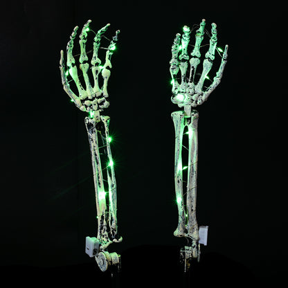 Dekorativer Skelett-Hand Gartenstecker Brehn