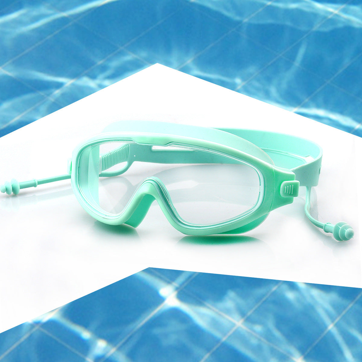 Schnorchelbrille mit Umfassendem Sichtfeld und Bequemen Silikon-Details Brehn