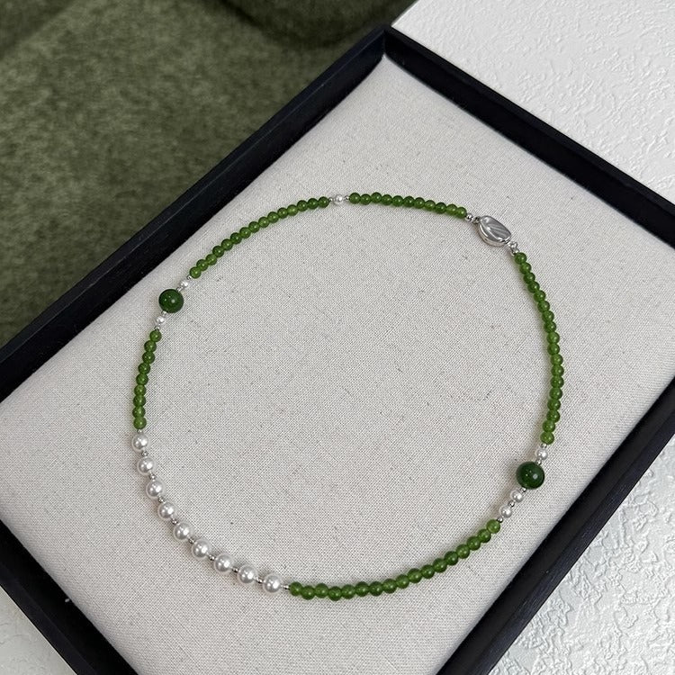 Elegante Perlenkette Brehn