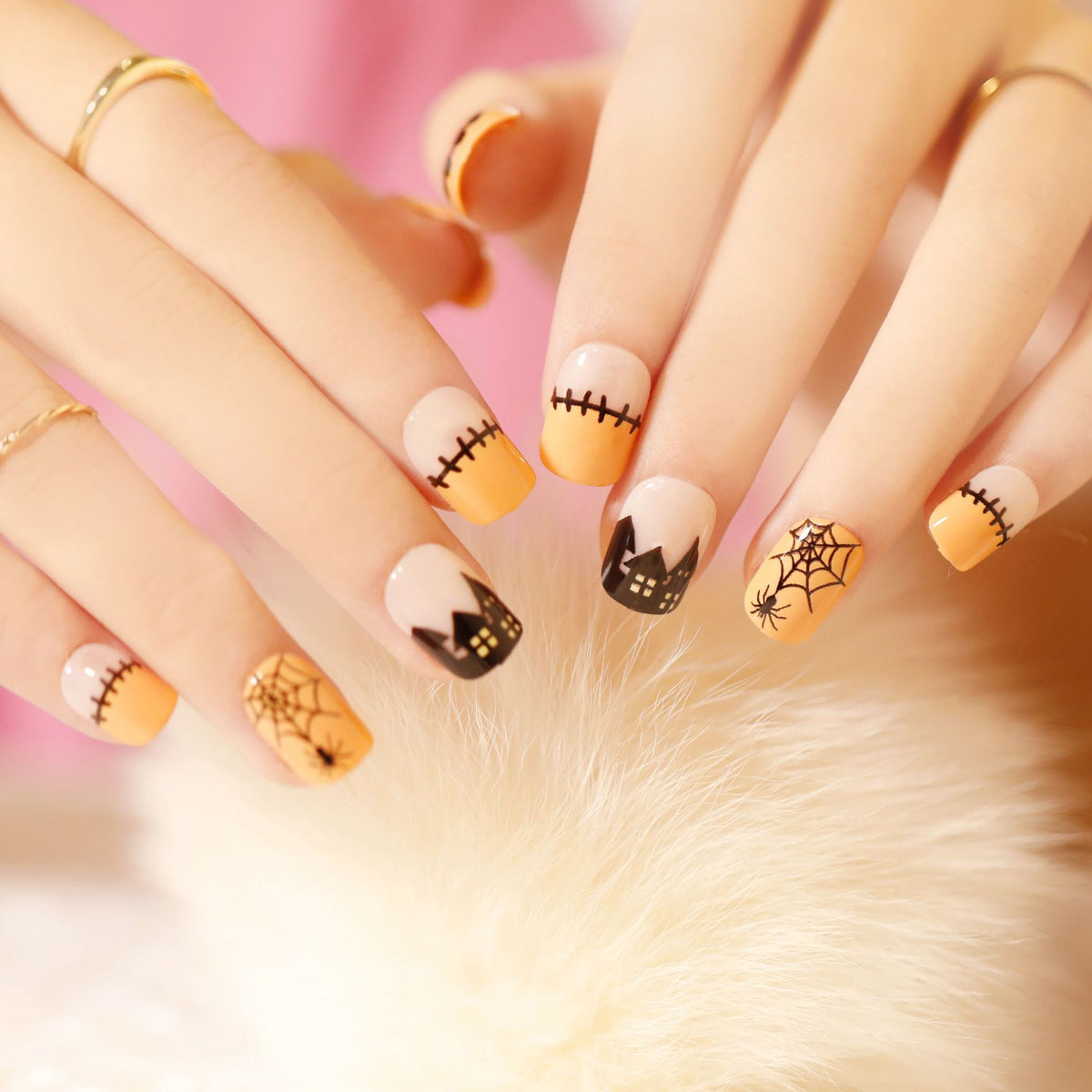 Kreative Halloween Nagelkunst Brehn