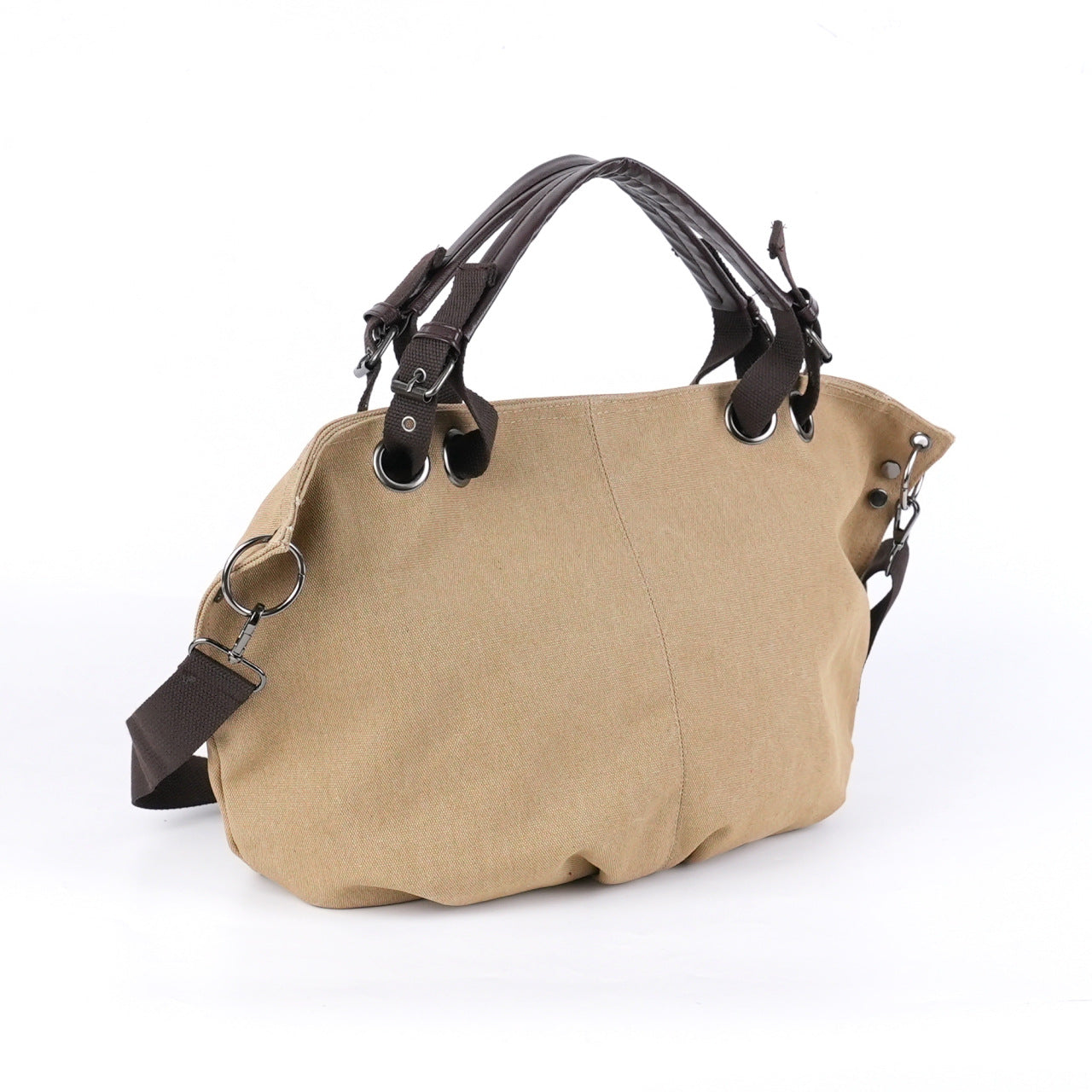 Stilvolle Canvas-Handtasche mit mehreren Fächern Brehn