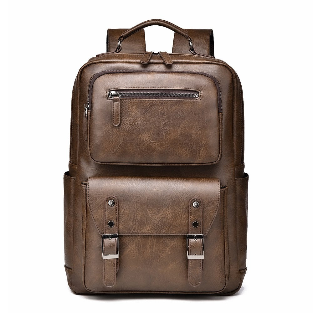 Premium Leder Reise Rucksack Brehn