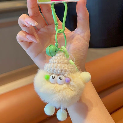 Adorable Plüsch Charakter Schlüsselanhänger Brehn