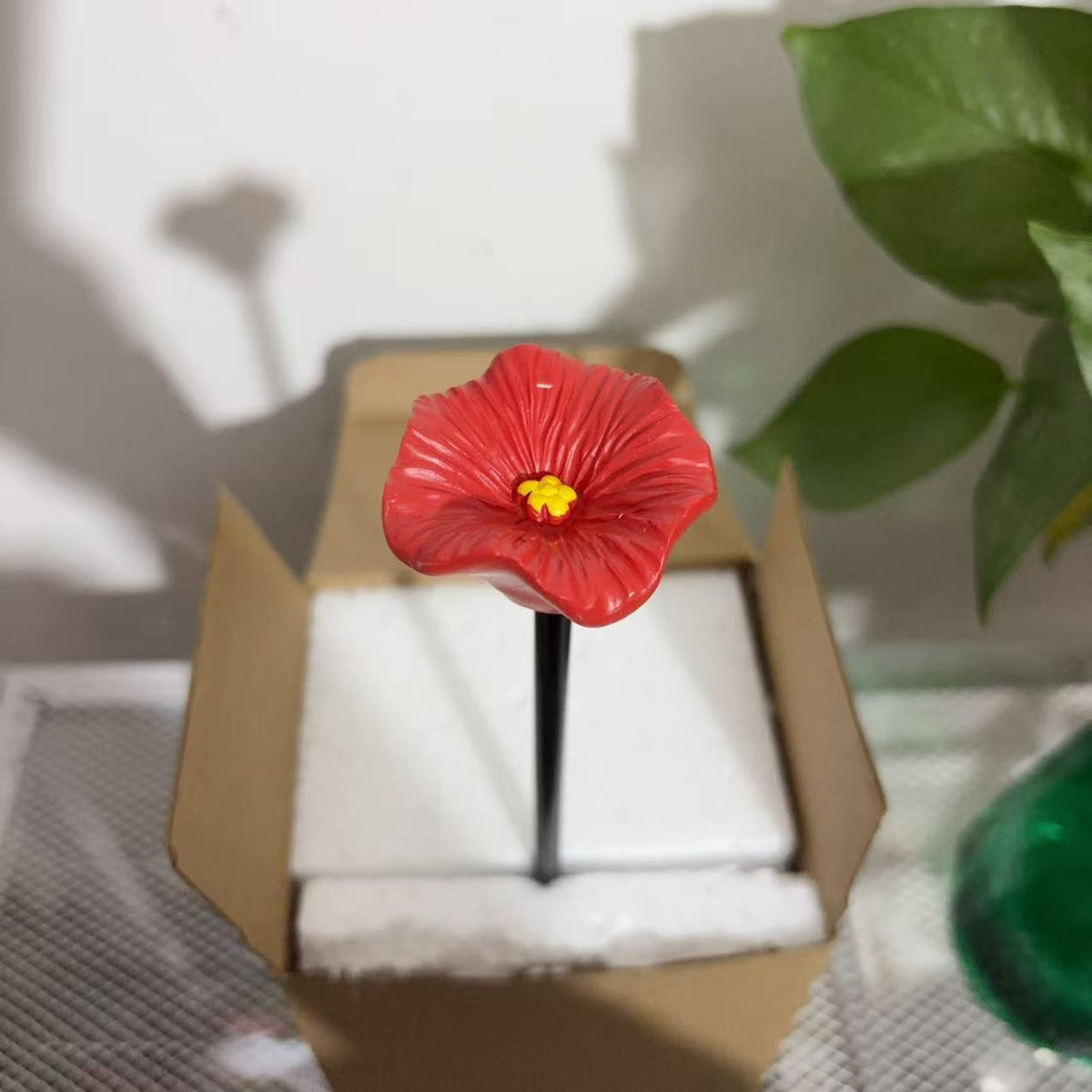 Dekorative Blume aus hochwertigem Kunststoff Brehn