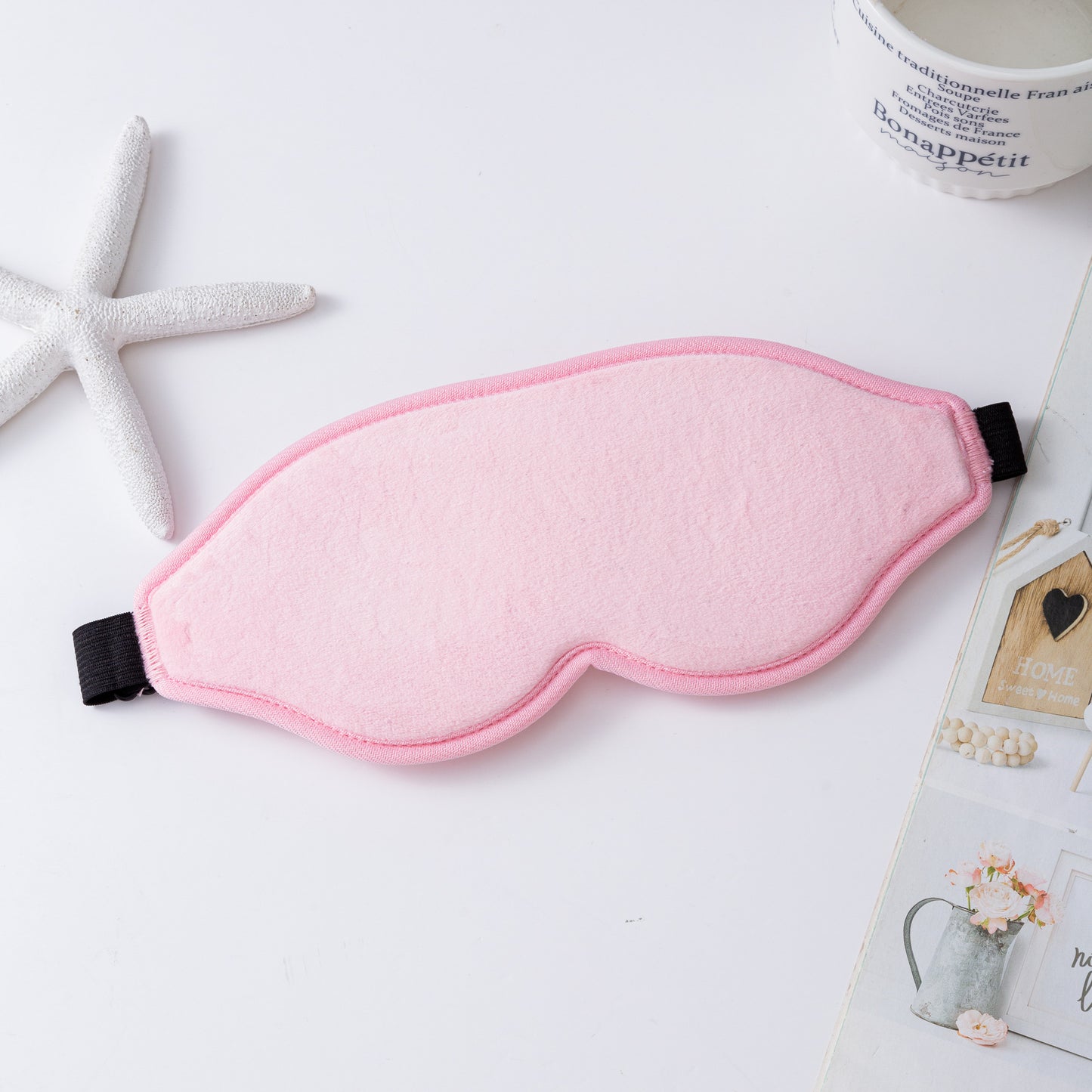 Unisex nan ergonomische Schlafmaske mit dreidimensionaler Kontur und verstellbarem Gummiband Brehn