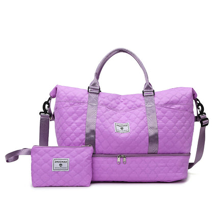 Stilvolle gesteppt Reis-Duffle Brehn