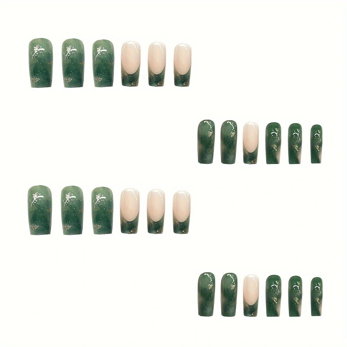 Elegantes Press-On Nagelset Brehn