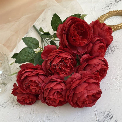 Elegante Faux-Rosenbouquet für die Wohnkultur