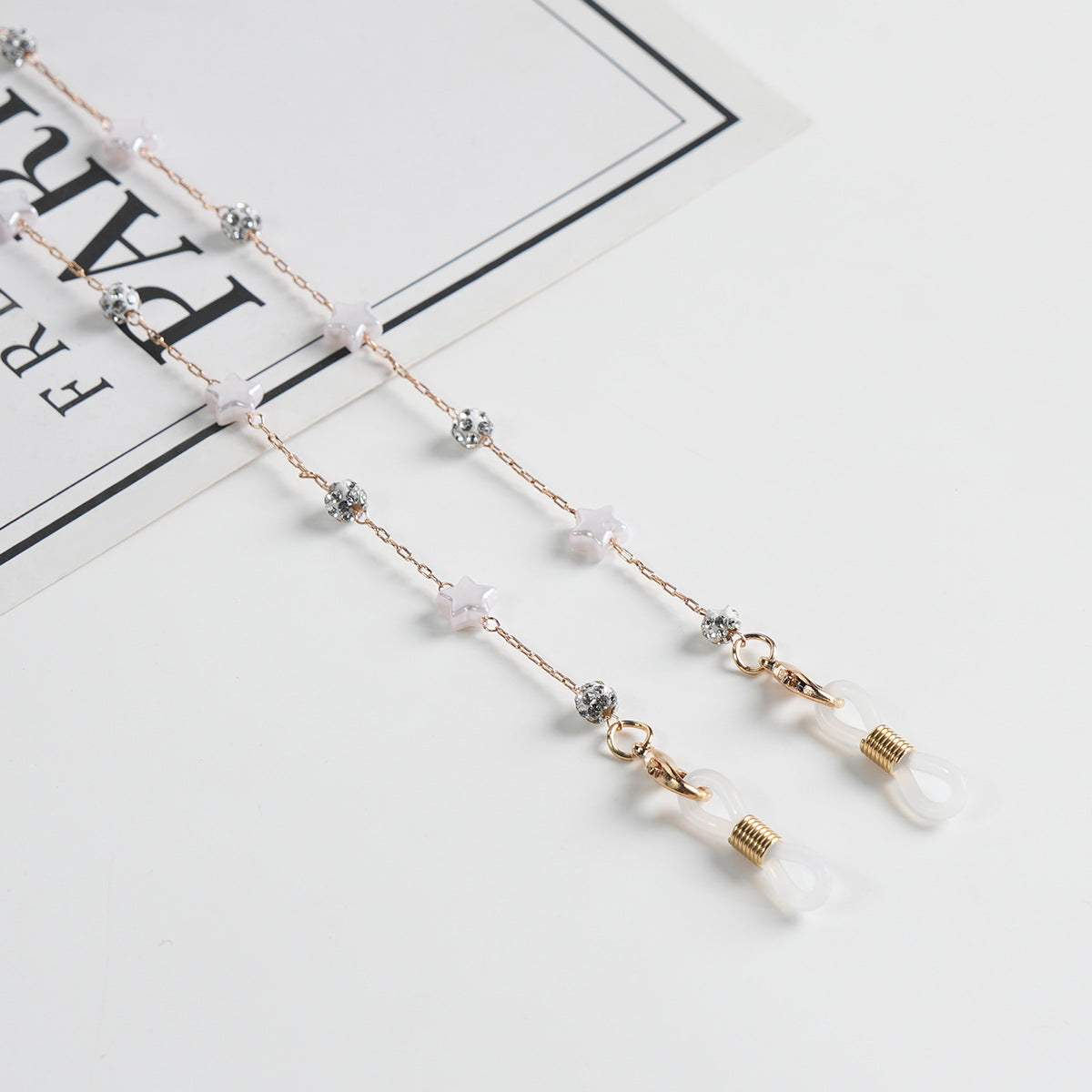Elegante Perlenbrille Kette Brehn
