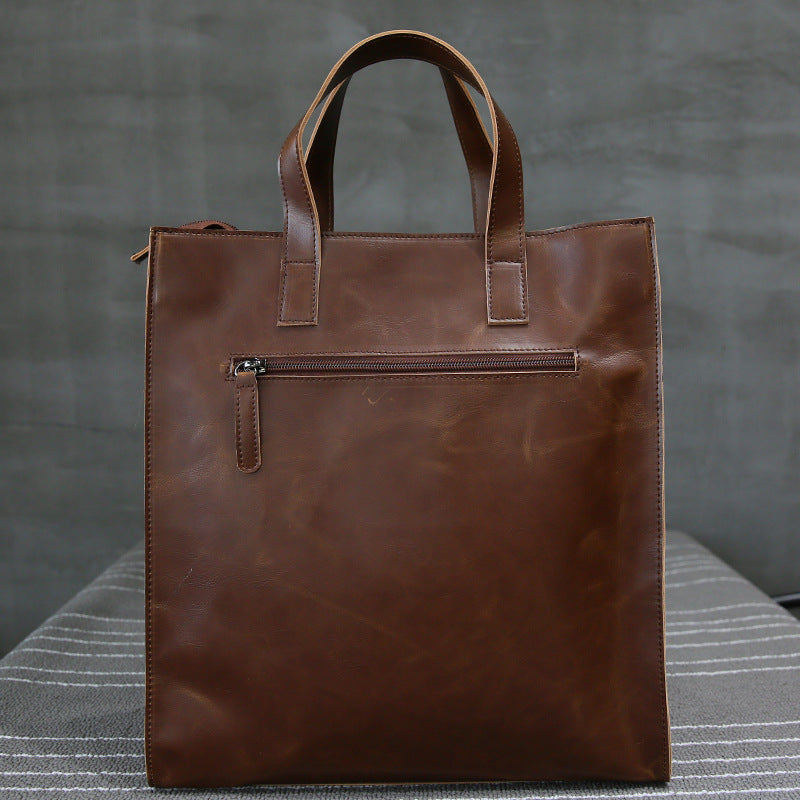 Stilvolle und Geräumige Ledertasche Brehn