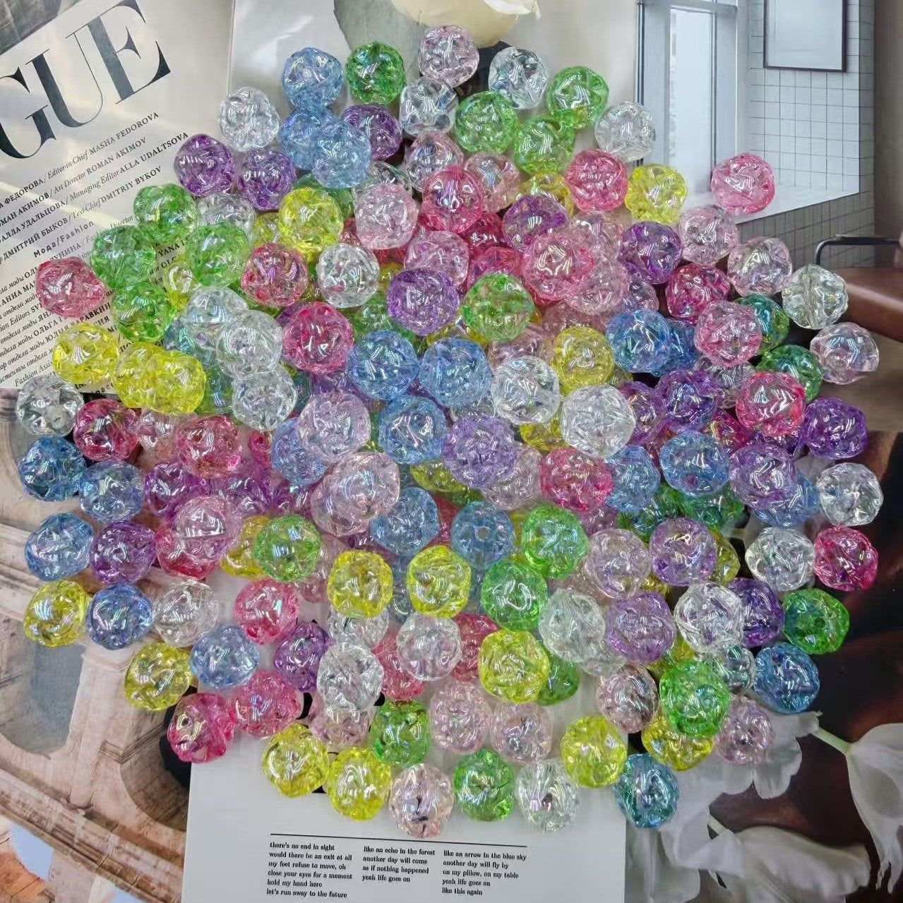 Dekorative Glas-ORB Akzente Brehn