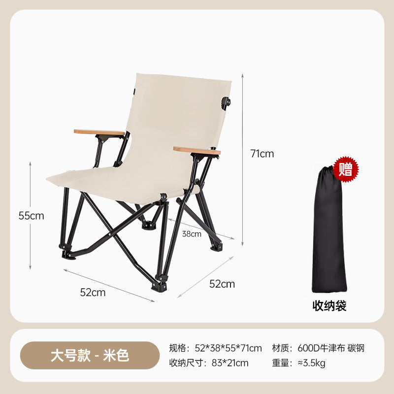 Hochlehner Campingstuhl Mit Ergonomischer Polsterung Brehn