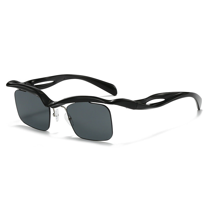 Damen modische Sonnenbrille mit innovativem Rahmen Brehn