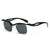 Damen modische Sonnenbrille mit innovativem Rahmen Brehn