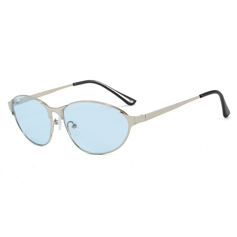 Damen stylische Sonnenbrille im eleganten Ovaldesign mit UV-Schutz Brehn