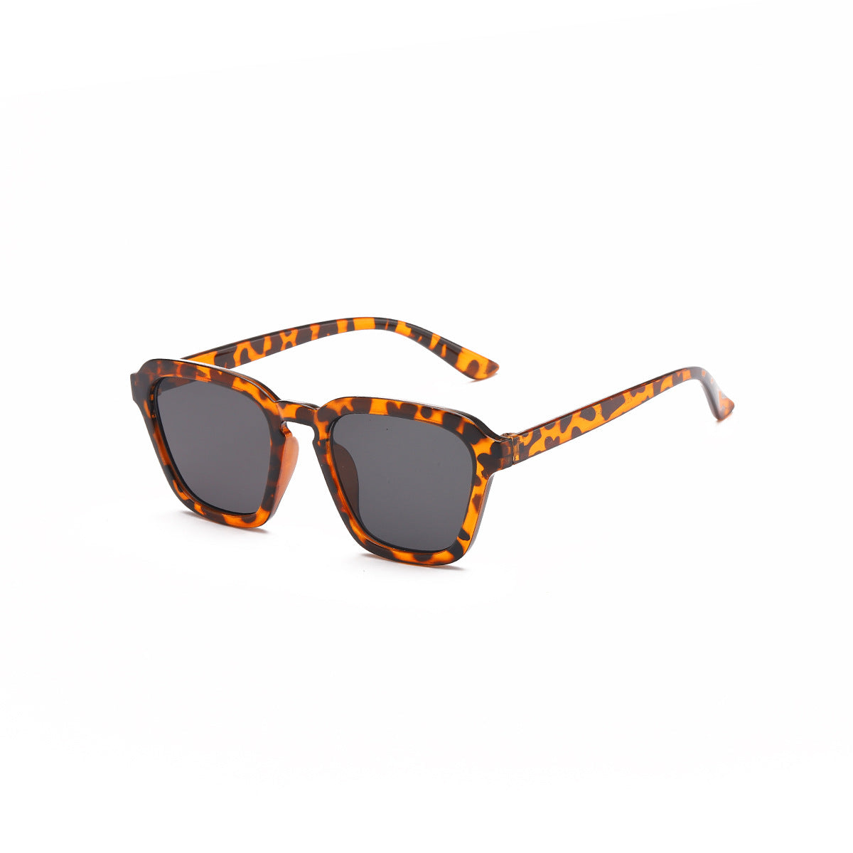 Damen stilvolle quadratische Sonnenbrille mit UV-Schutz Brehn