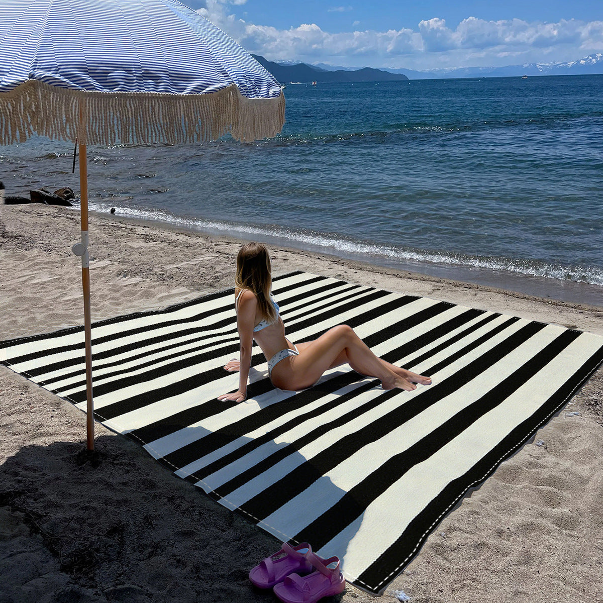 Mandala Design Strandmatte Brehn