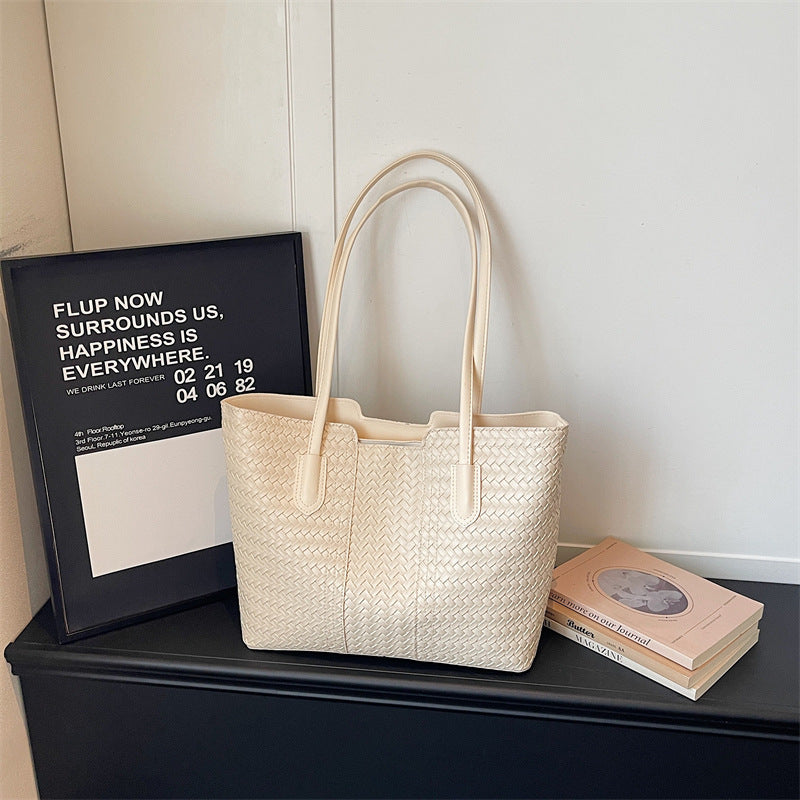WoWoven Leder Tote Bag Brehn