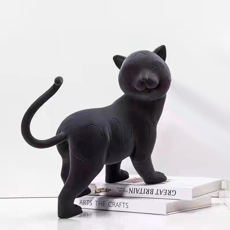 Dekorative Katzenfigur