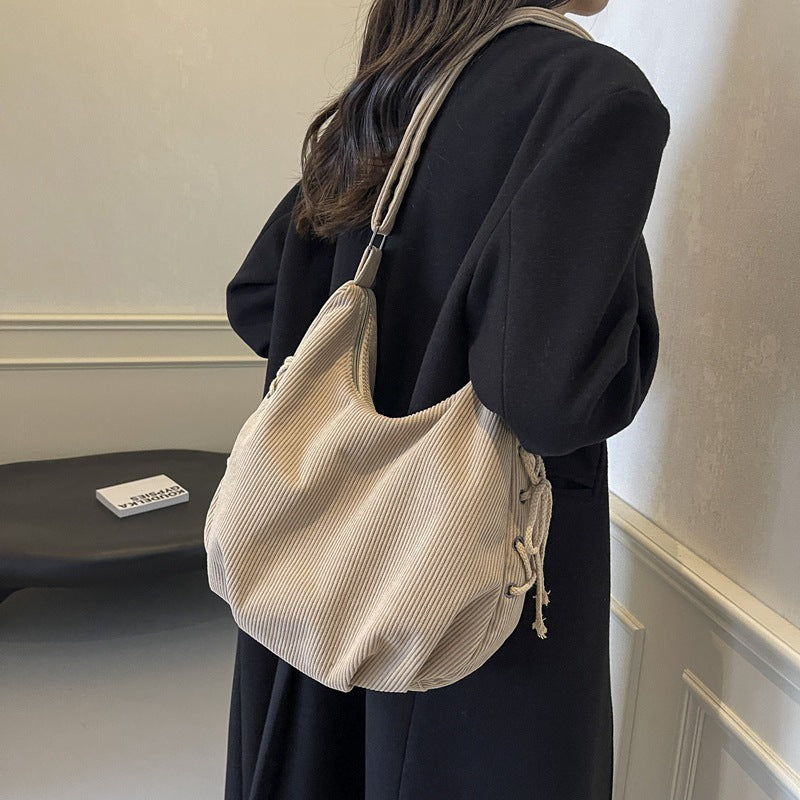 Lässige Schlappe Hobo Tasche