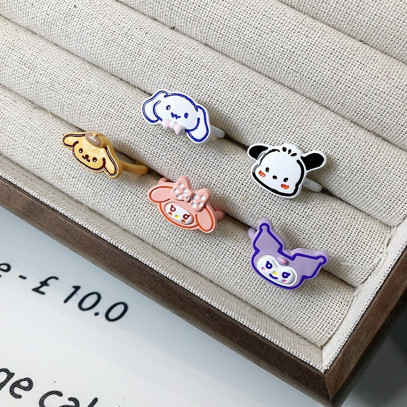 Verspielter Ring mit Fröhlichem Cartoon-Motiv Brehn