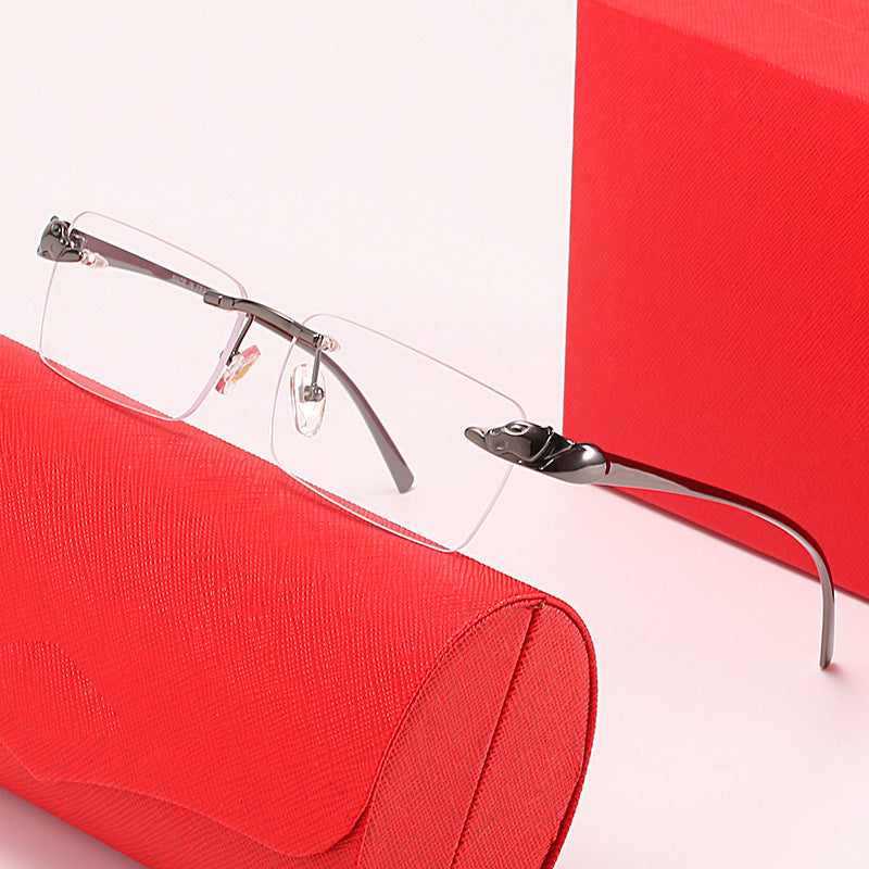 Damen modische Sonnenbrille mit elegantem Metallrahmen und innovativen Gläsern Brehn