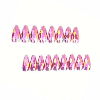 Glamouröse Strass-Nagelerweiterungen Brehn