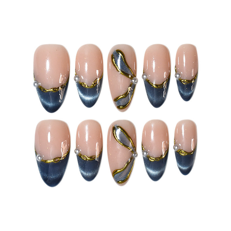 Elegantes Press-On Nagelset Brehn