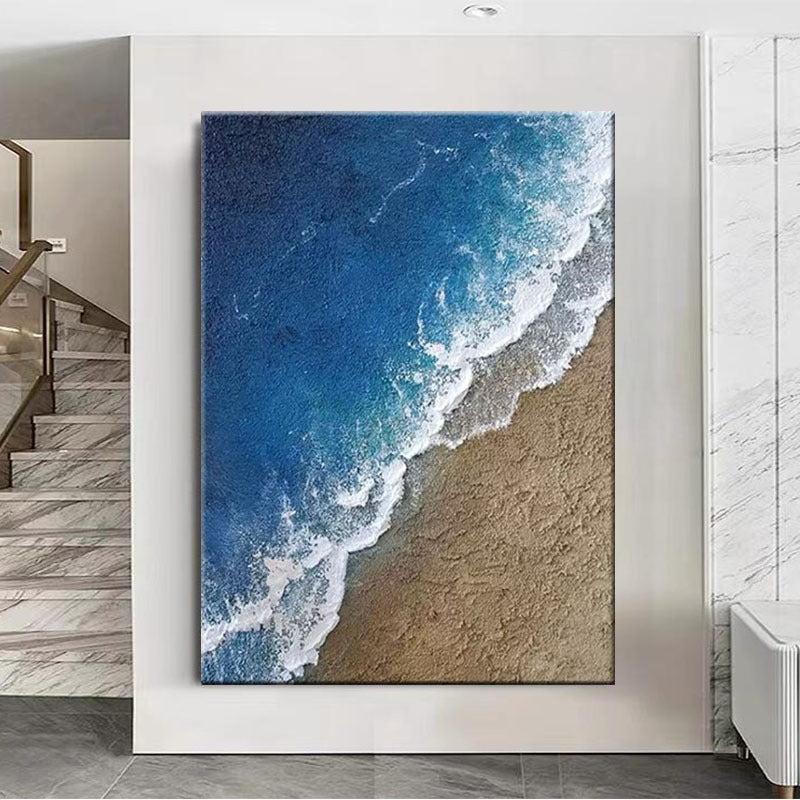 Küstenparadies Abstrakte Leinwandkunst