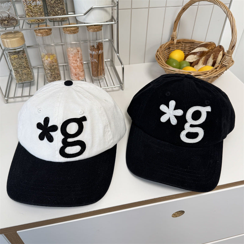 Herren Casual Bestickte Kord Cap Brehn