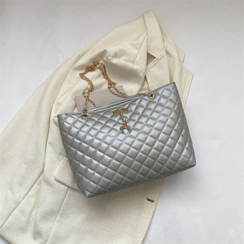 Gepolsterte Schulter-Handtasche