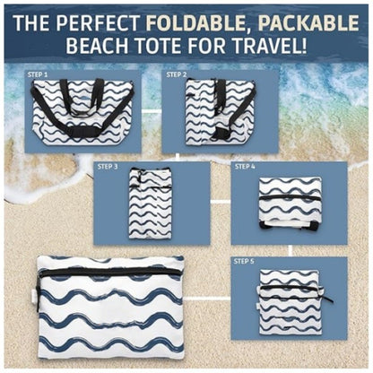 Praktische und Stilvolle Strandtasche Brehn